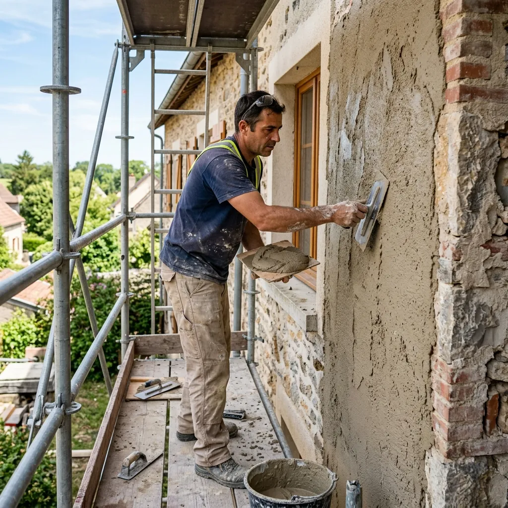 Ravalement de façade propre